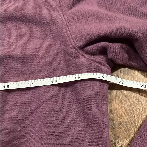 North Face Purple Quarter-Zip Pullover - Picture 6 of 7